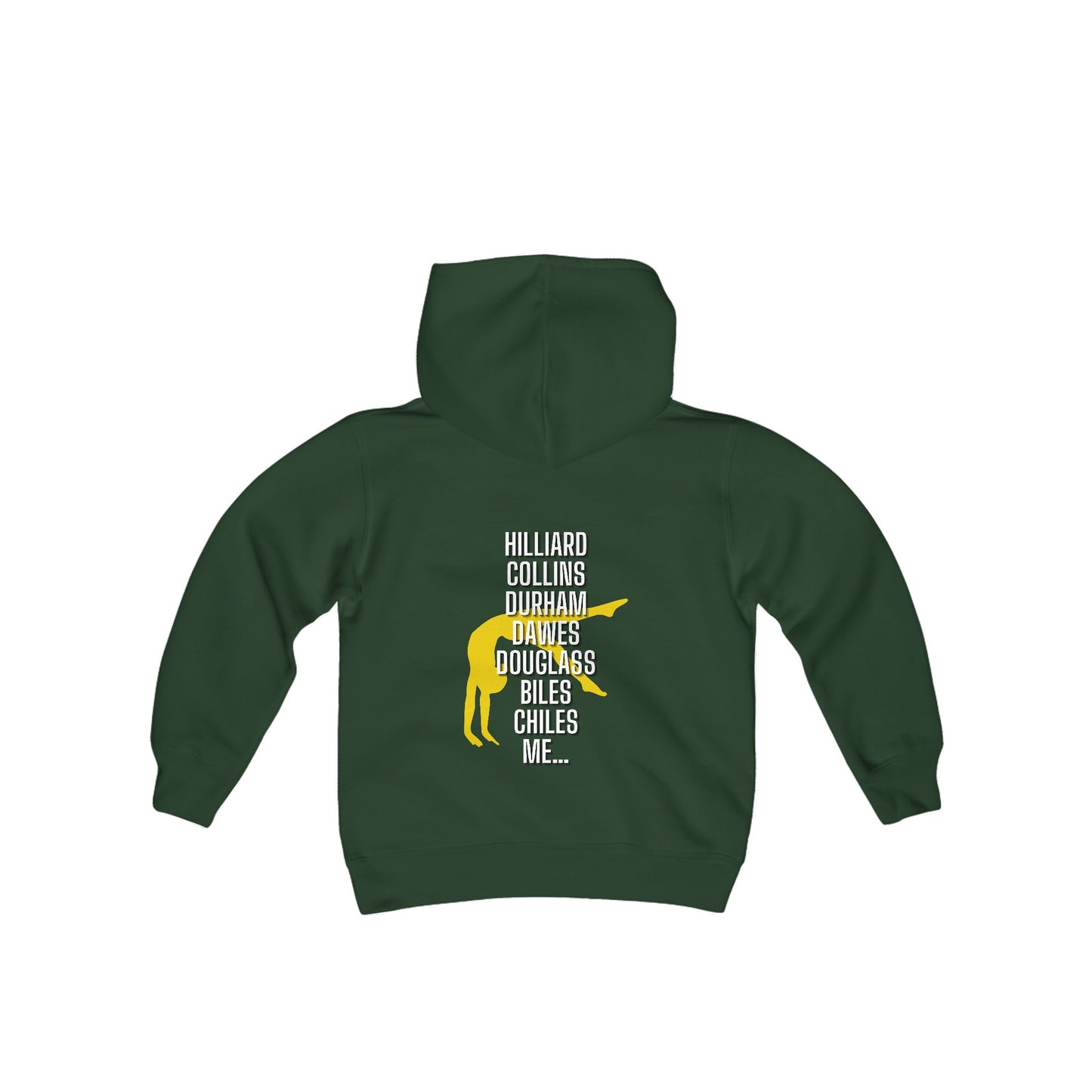 Youth HBCU Inspired Historical Gymnasts Heavy Blend Hooded Sweatshirt