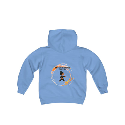 Youth Cute Karate Heavy Blend Hooded Sweatshirt