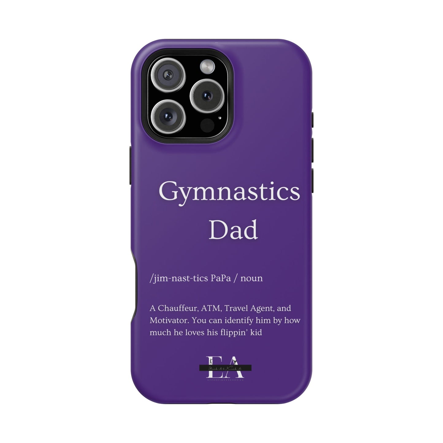 Gymnastics Dad MagSafe Tough Case (all iPhone 13 & Newer)