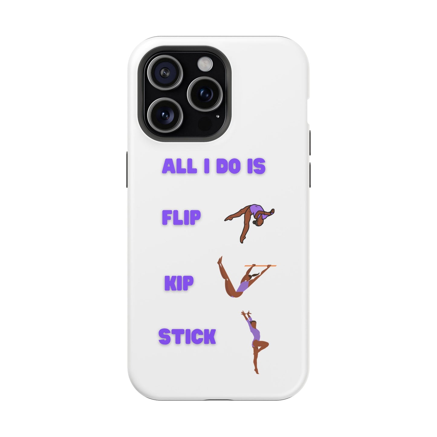 Gymnast Skills MagSafe Tough Cases (iPhone 13- Newer)