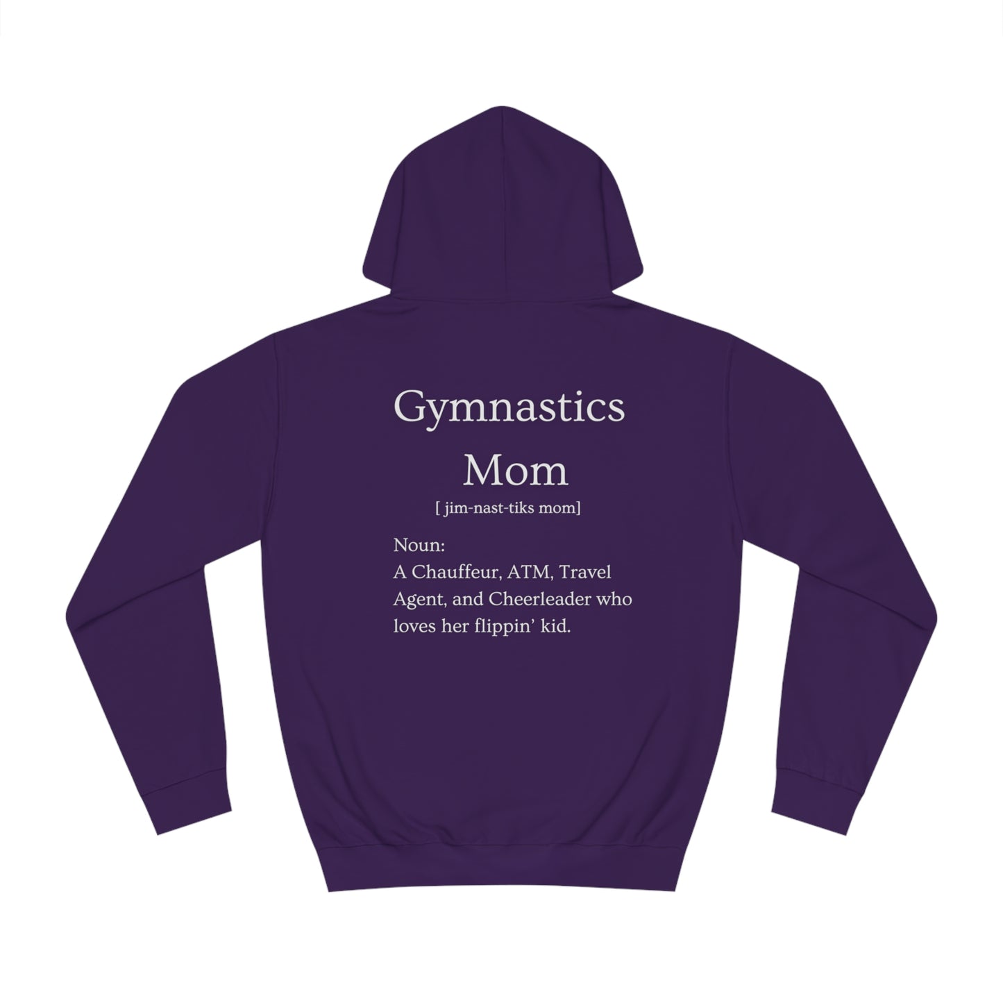 Definition: Mom Unisex College Hoodie (Snug Fit)