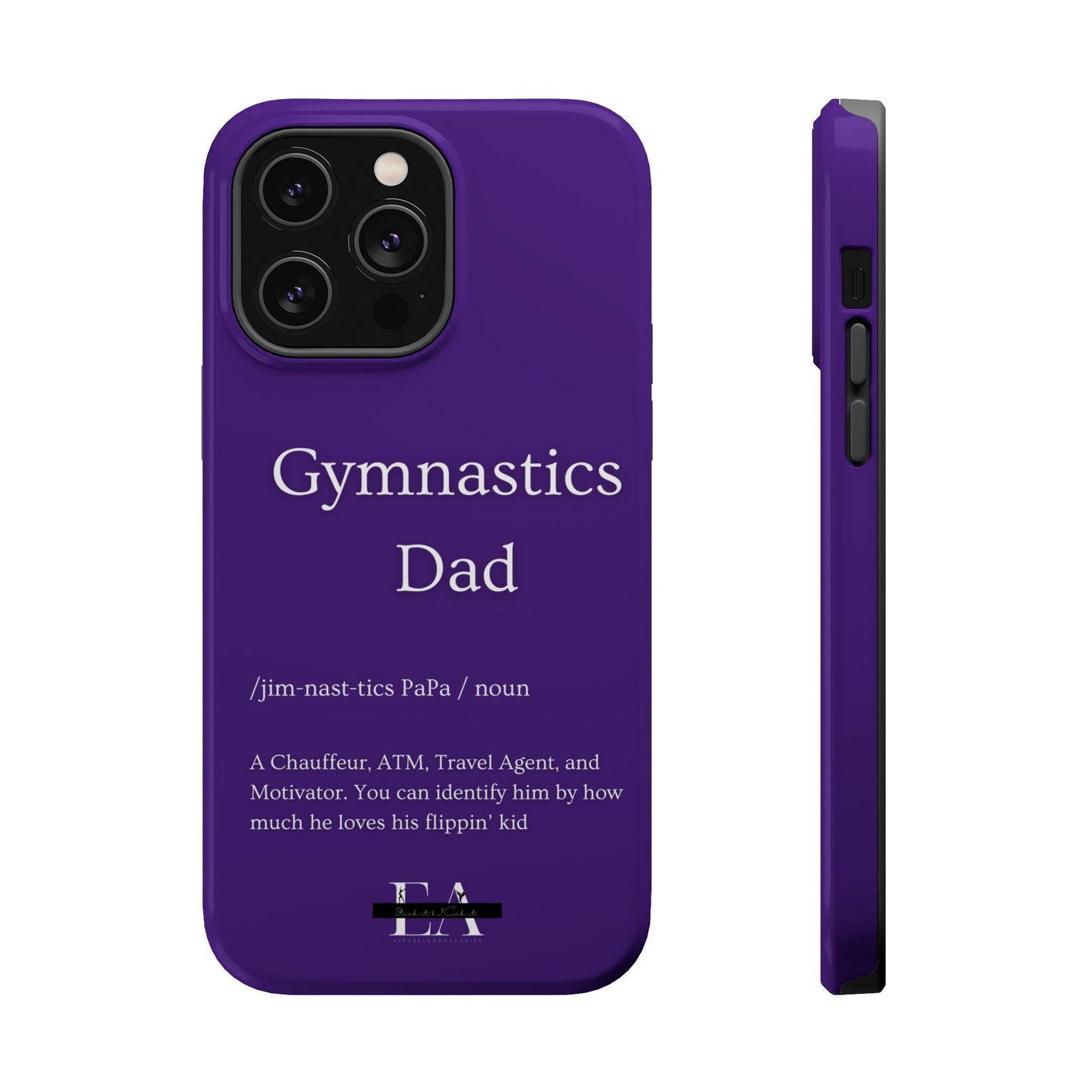Gymnastics Dad MagSafe Tough Case (all iPhone 13 & Newer)