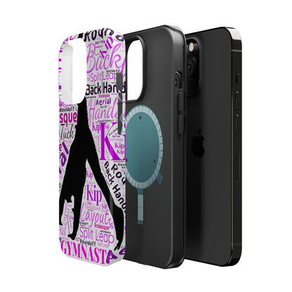 Impact-Resistant MagSafe Phone Case for Gymnasts (iPhone 13-17)  | Gymnast Design, Durable Protection