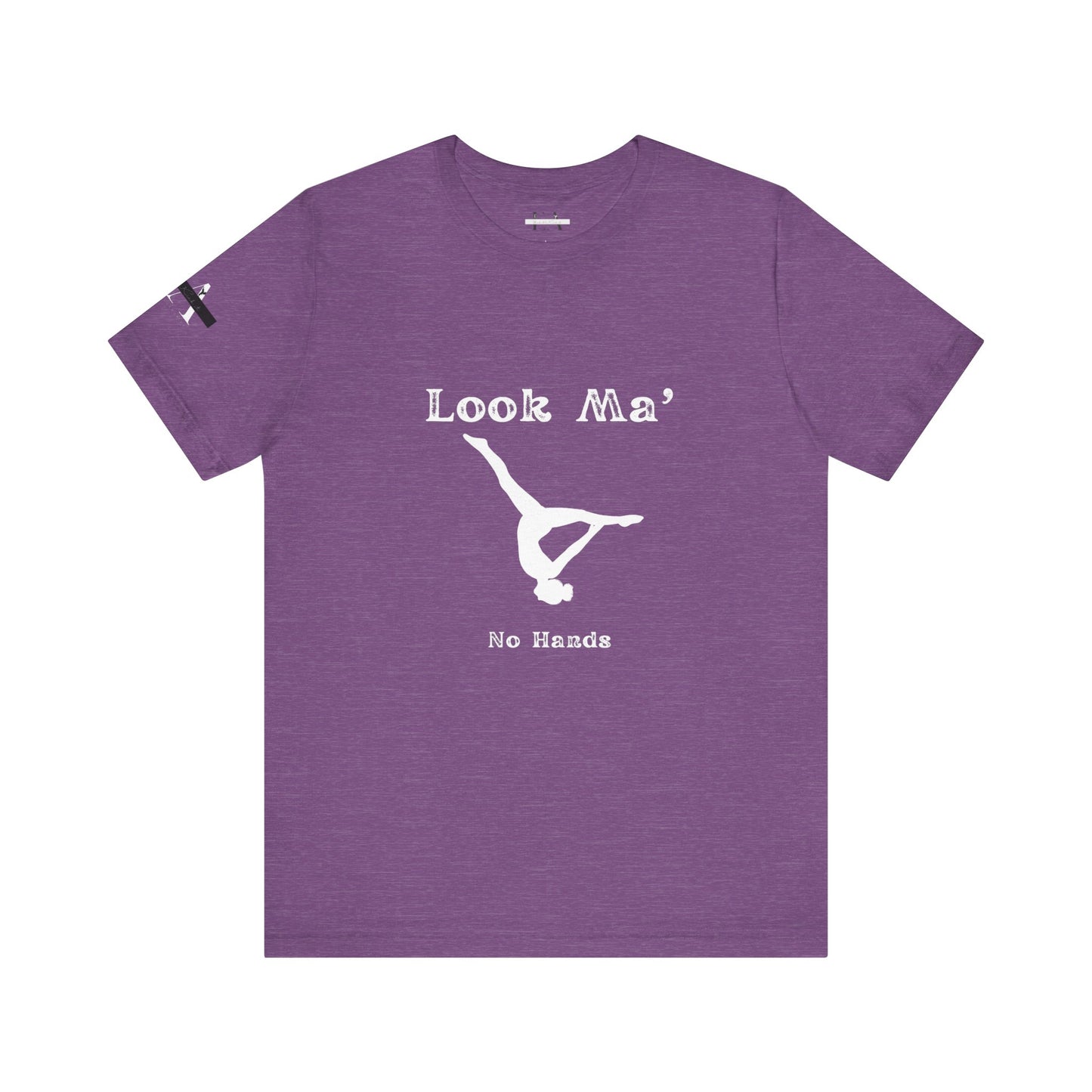 Look Ma, No Hands (Gymnast Aerial )Unisex Jersey Short Sleeve Tee