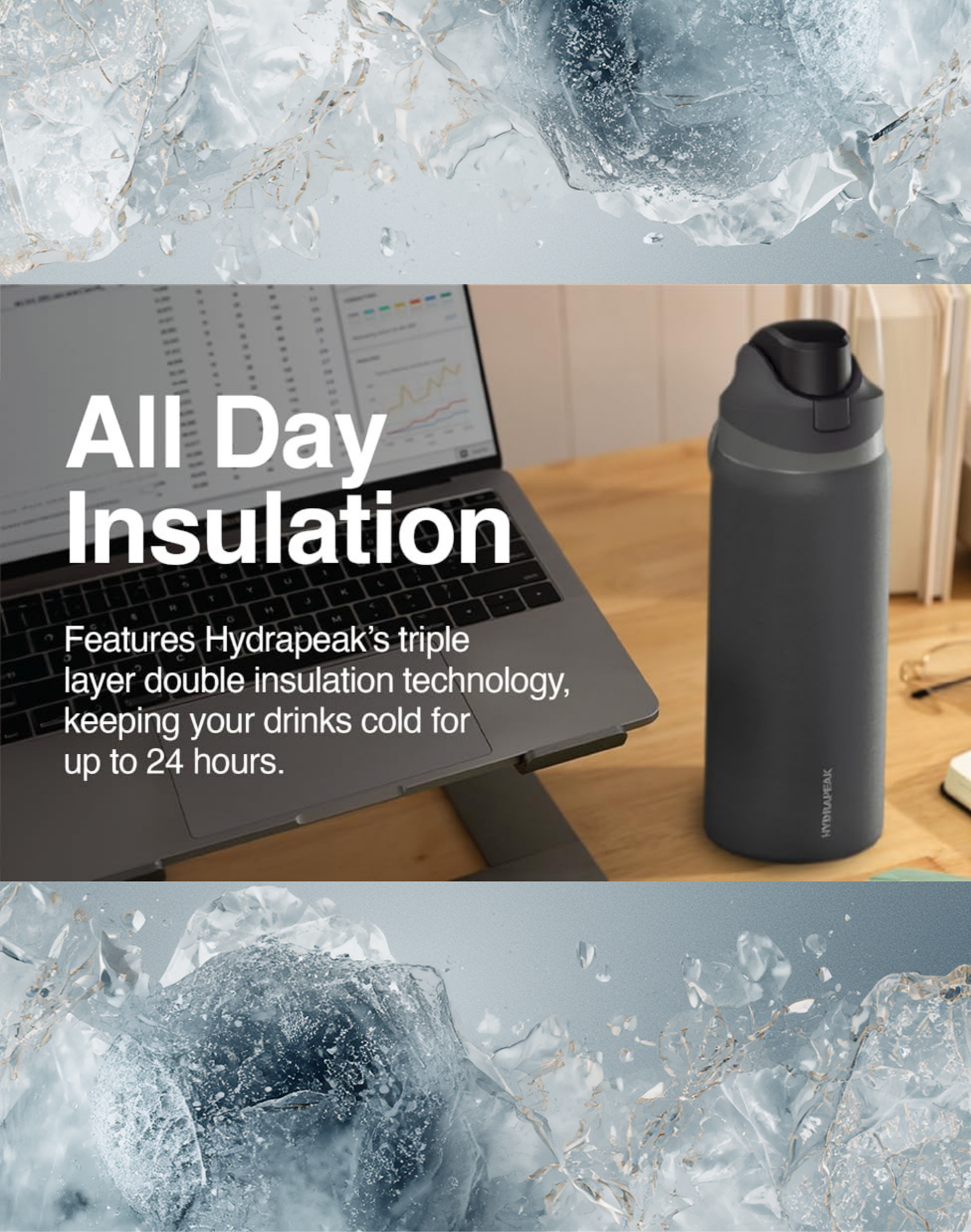 Gymnast Fuel 32oz Insulated Personalized Water Bottle — “Might Flip Without It”- Summer 2026