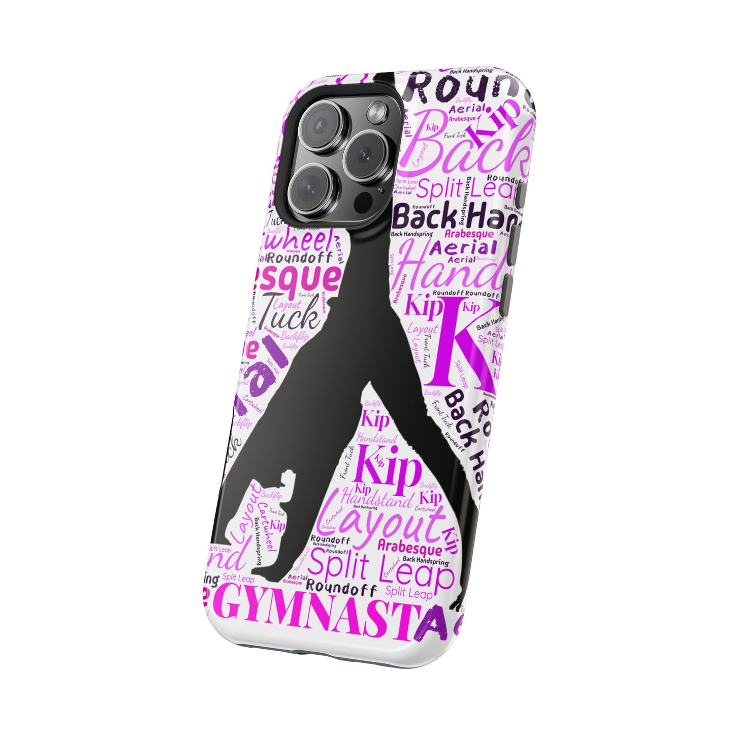 Impact-Resistant MagSafe Phone Case for Gymnasts (iPhone 13-17)  | Gymnast Design, Durable Protection