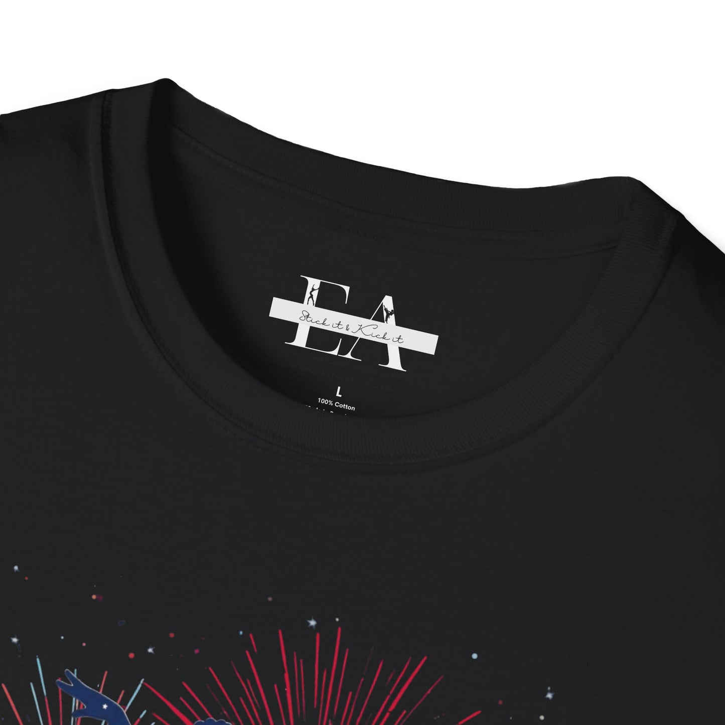 Softstyle T-Shirt — American Gymnast Celebrating 250 (Patriotic)
