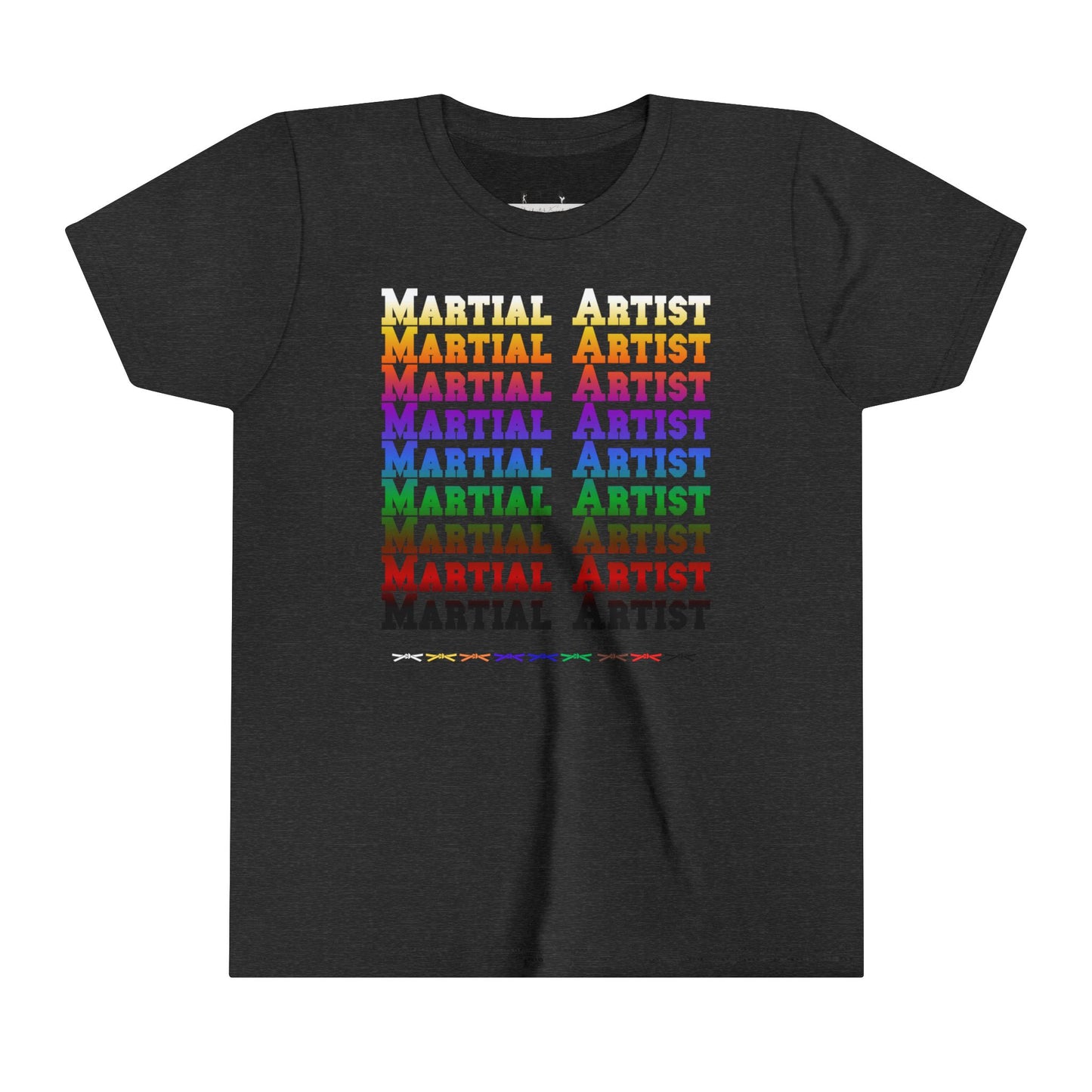 Youth Sized Martial Arts (Black Belt Journey) T-Shirt