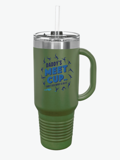 Daddy's Meet Cup Insulated Travel Mug, 40oz