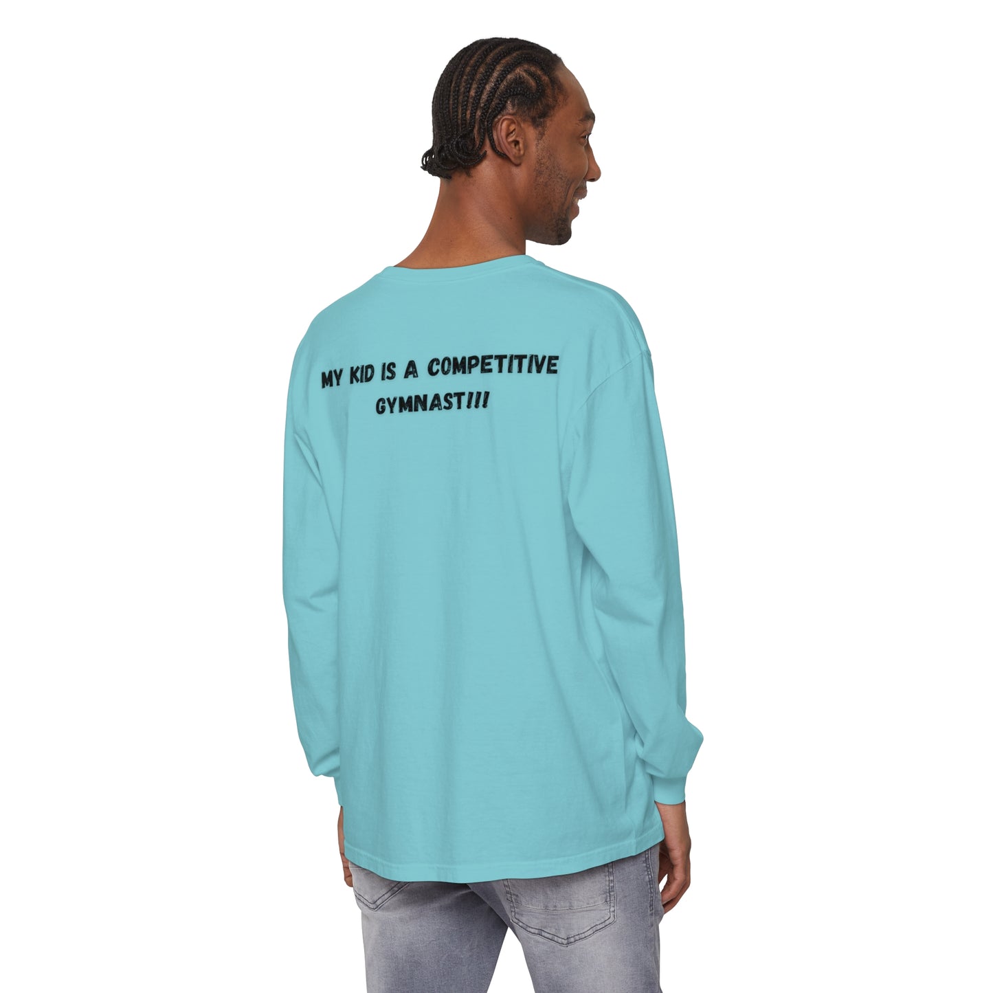 On The Road Unisex Garment-dyed Long Sleeve T-Shirt