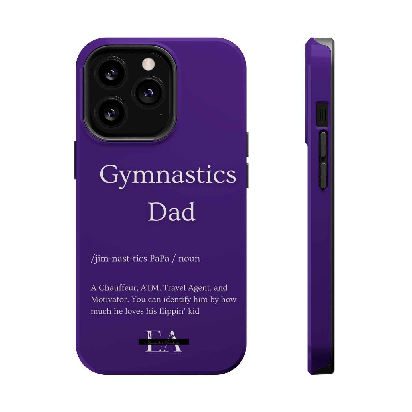 Gymnastics Dad MagSafe Tough Case (all iPhone 13 & Newer)