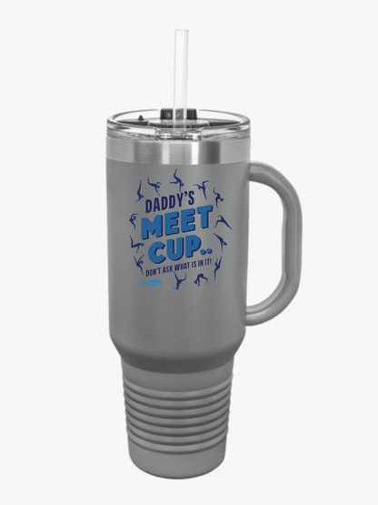 Daddy's Meet Cup Insulated Travel Mug, 40oz