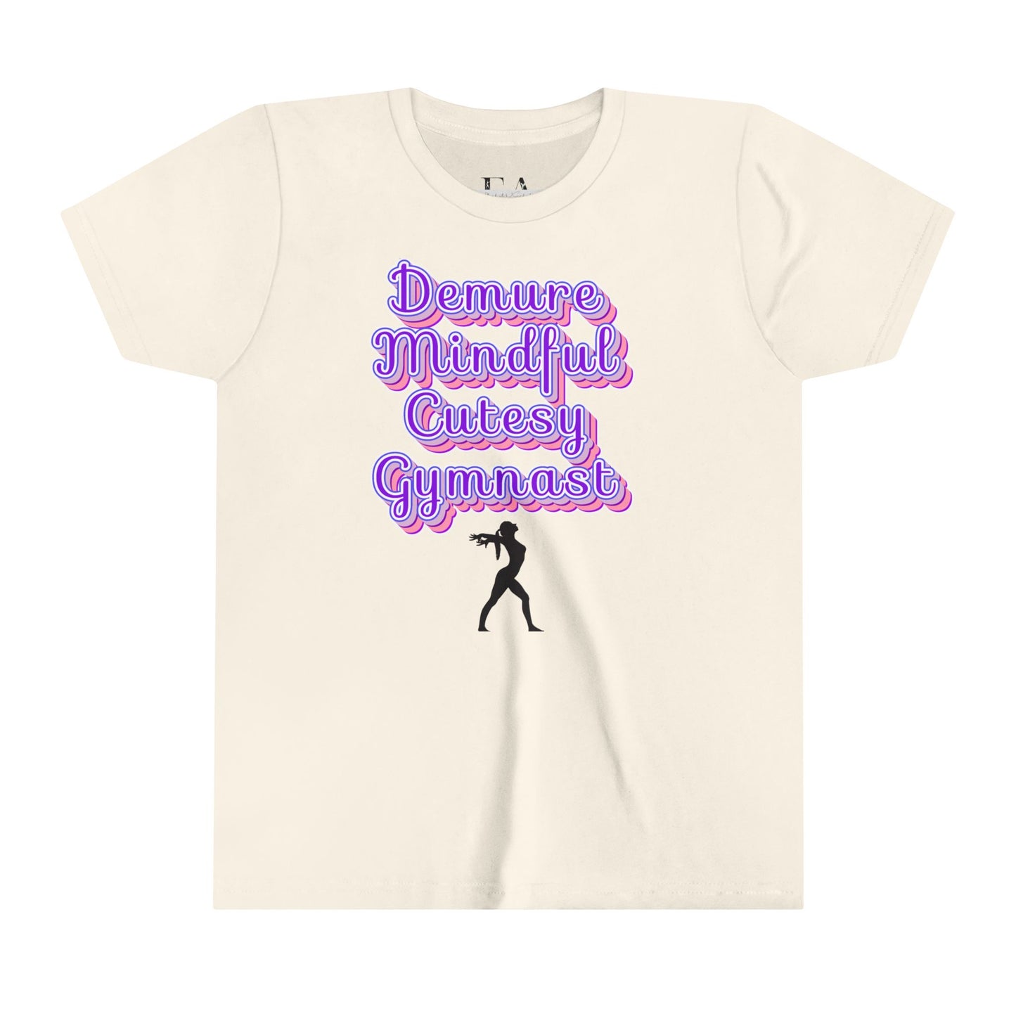 Demure Gymnast T-Shirt Youth Size
