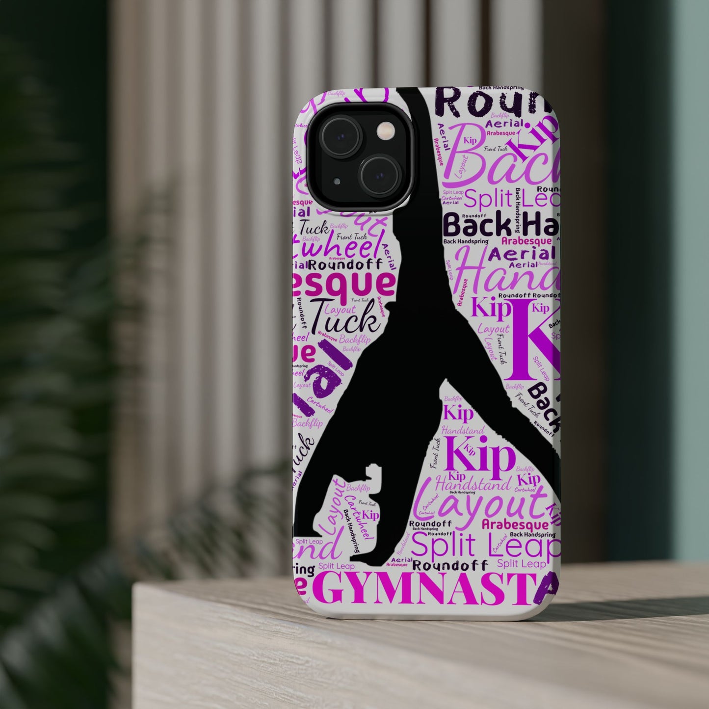 Impact-Resistant MagSafe Phone Case for Gymnasts (iPhone 13-17)  | Gymnast Design, Durable Protection