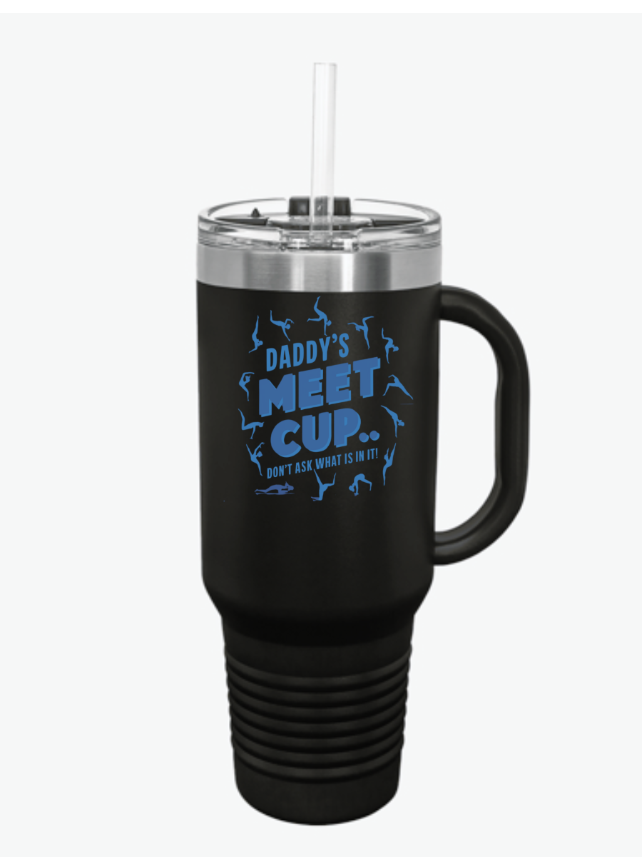 Daddy's Meet Cup Insulated Travel Mug, 40oz