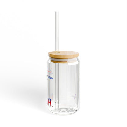 I Love Martial Arts (Paris Olympics Version) Sipper Glass, 16oz