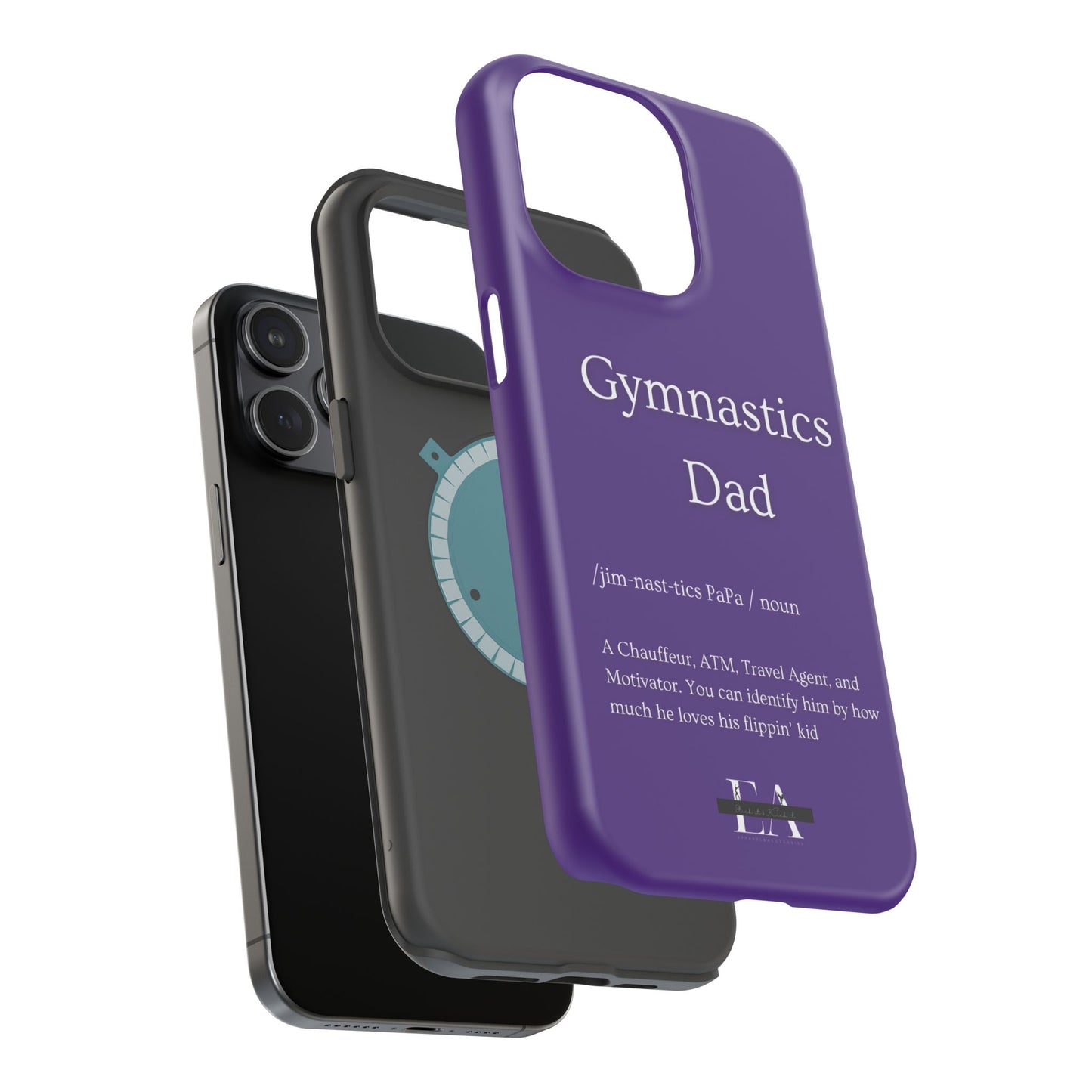 Gymnastics Dad MagSafe Tough Case (all iPhone 13 & Newer)