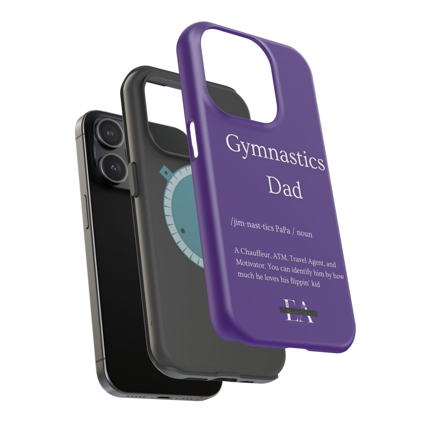Gymnastics Dad MagSafe Tough Case (all iPhone 13 & Newer)