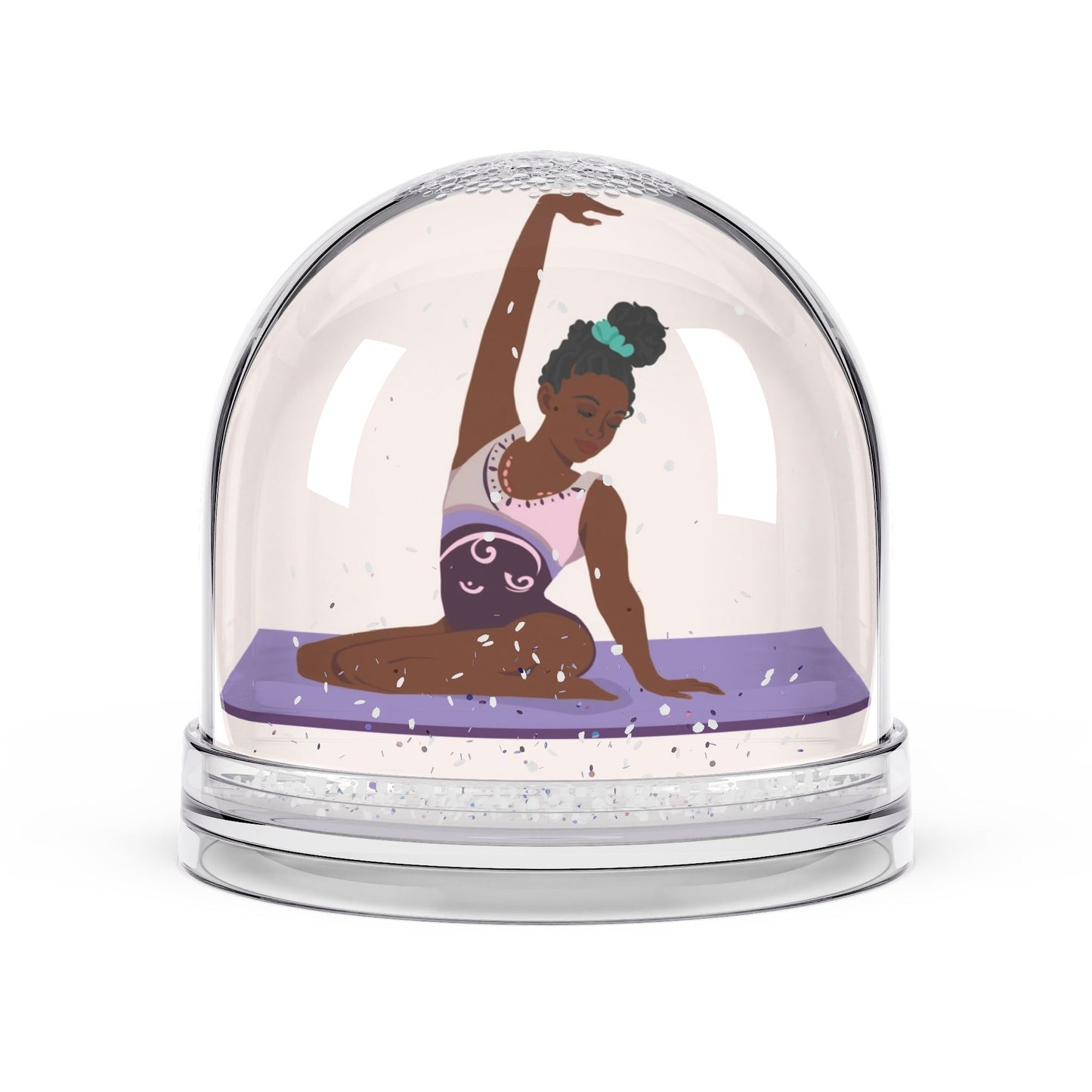Gymnast in a globe