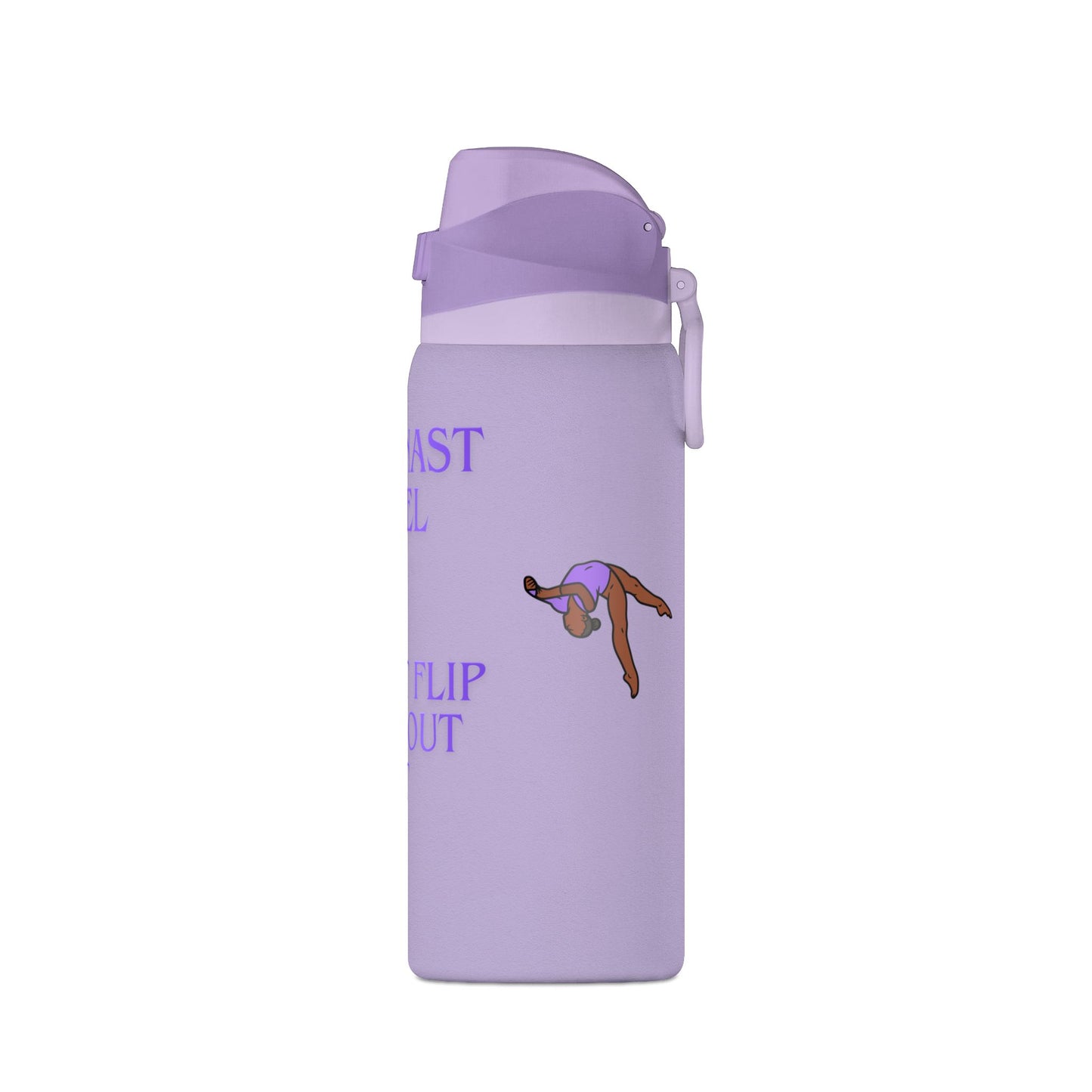 Gymnast Fuel 32oz Insulated Personalized Water Bottle — “Might Flip Without It”- Summer 2026