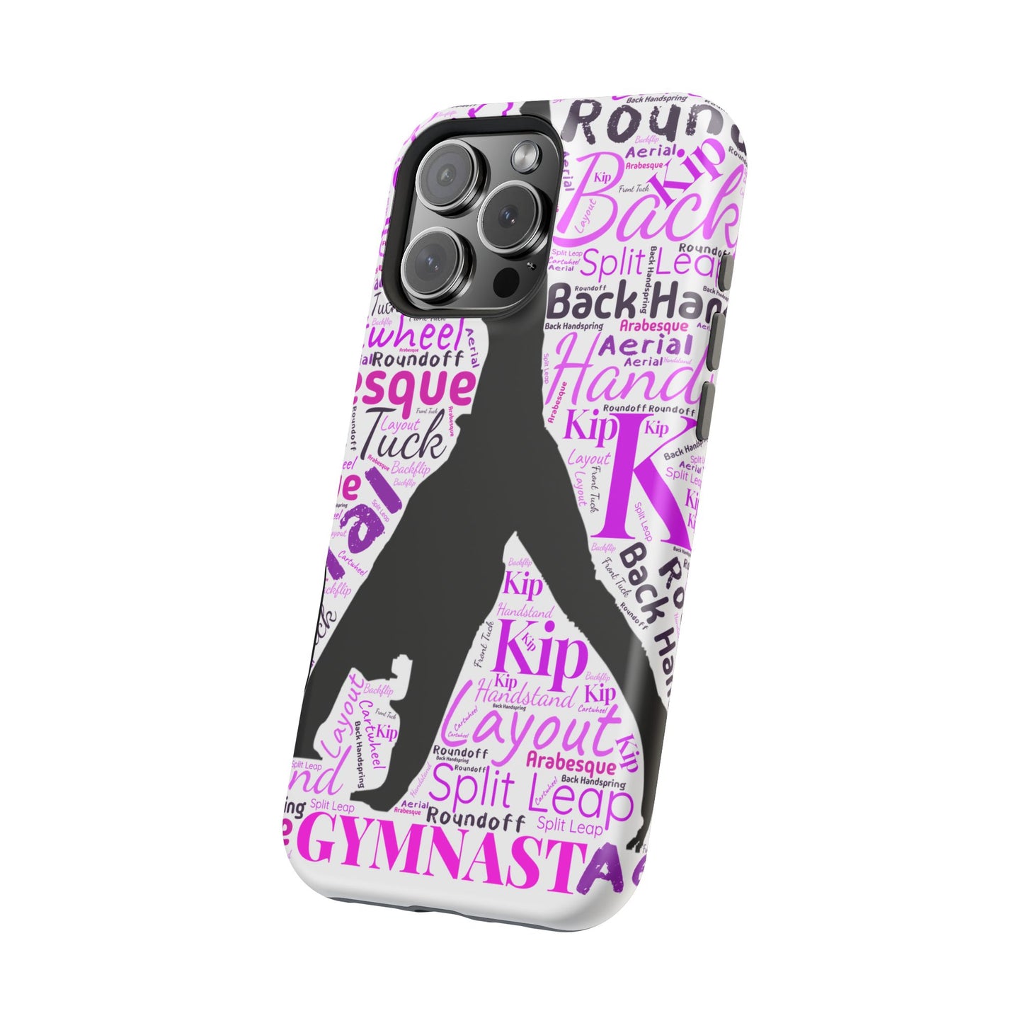 Impact-Resistant MagSafe Phone Case for Gymnasts (iPhone 13-17)  | Gymnast Design, Durable Protection