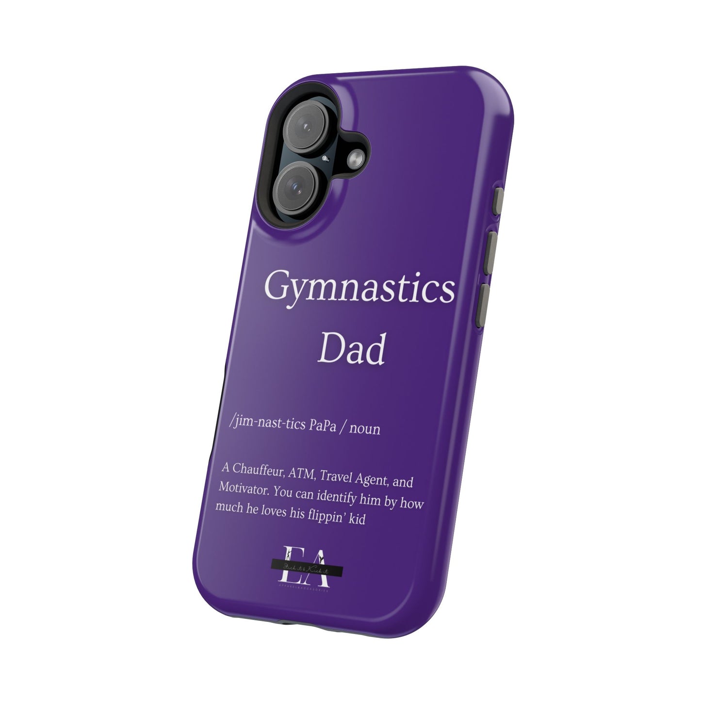 Gymnastics Dad MagSafe Tough Case (all iPhone 13 & Newer)