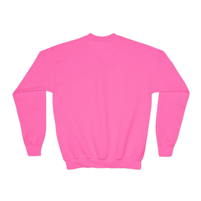 Youth Crewneck Sweatshirt - "This Is My Gymnastics Meet Hair" - Fun & Stylish Gym Gear