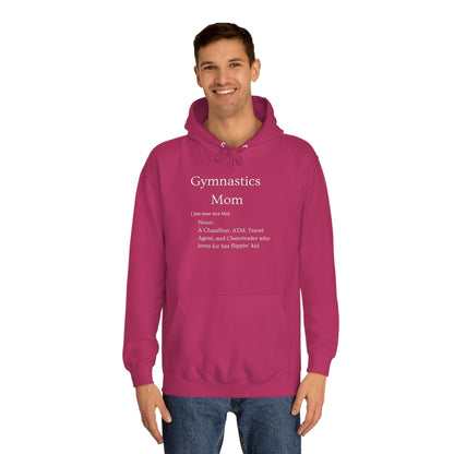 Definition: Mom Unisex College Hoodie