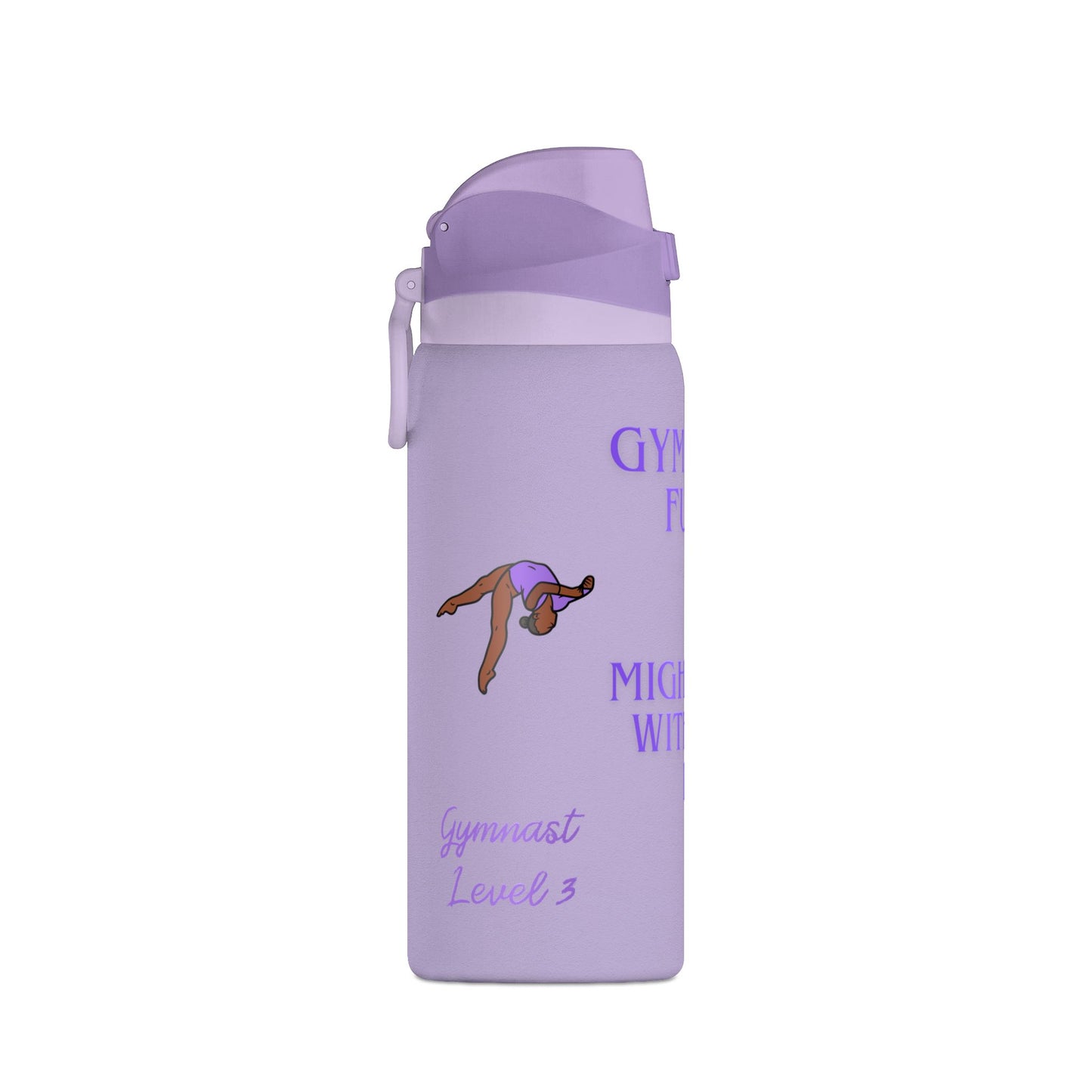 Gymnast Fuel 32oz Insulated Personalized Water Bottle — “Might Flip Without It”- Summer 2026