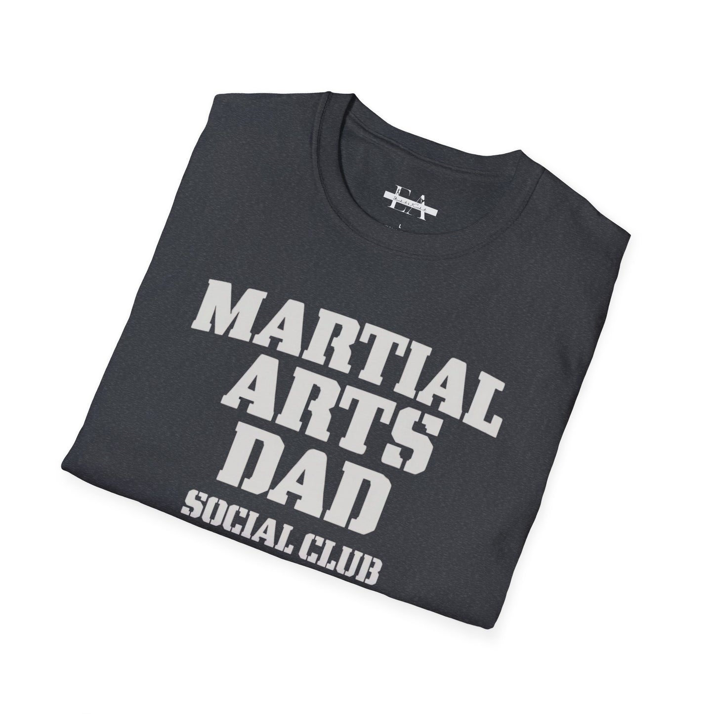 Martial Arts Dad T-Shirt, Unisex Softstyle Tee for Dads, Father's Day Gift, Martial Arts Fan Shirt, Casual Everyday Wear