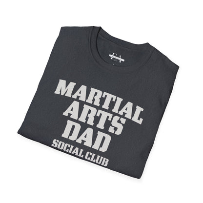 Martial Arts Dad T-Shirt, Unisex Softstyle Tee for Dads, Father's Day Gift, Martial Arts Fan Shirt, Casual Everyday Wear