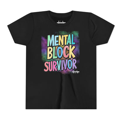 Mental Block Survivor Youth Short Sleeve Tee