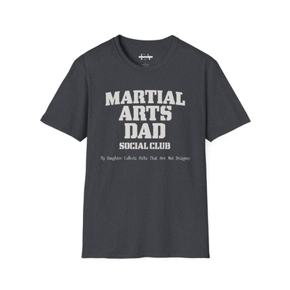 Martial Arts Dad T-Shirt, Unisex Softstyle Tee for Dads, Father's Day Gift, Martial Arts Fan Shirt, Casual Everyday Wear