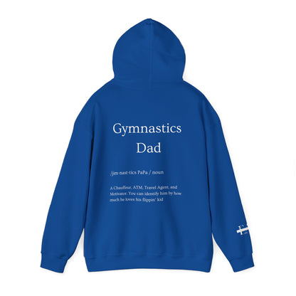 Definition Gymnastics Dad Unisex Heavy Blend™ Hooded Sweatshirt