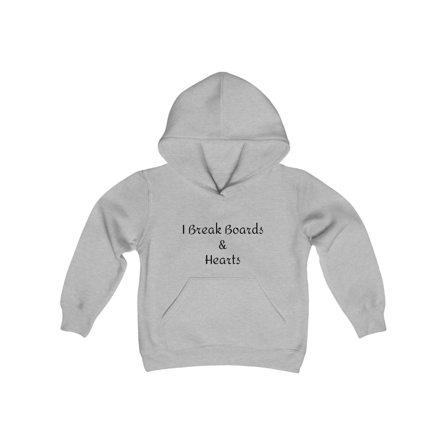 Youth Cute Karate Heavy Blend Hooded Sweatshirt