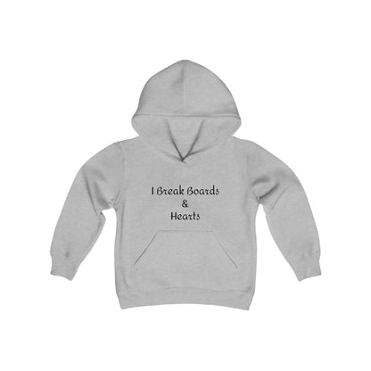 Youth Cute Karate Heavy Blend Hooded Sweatshirt