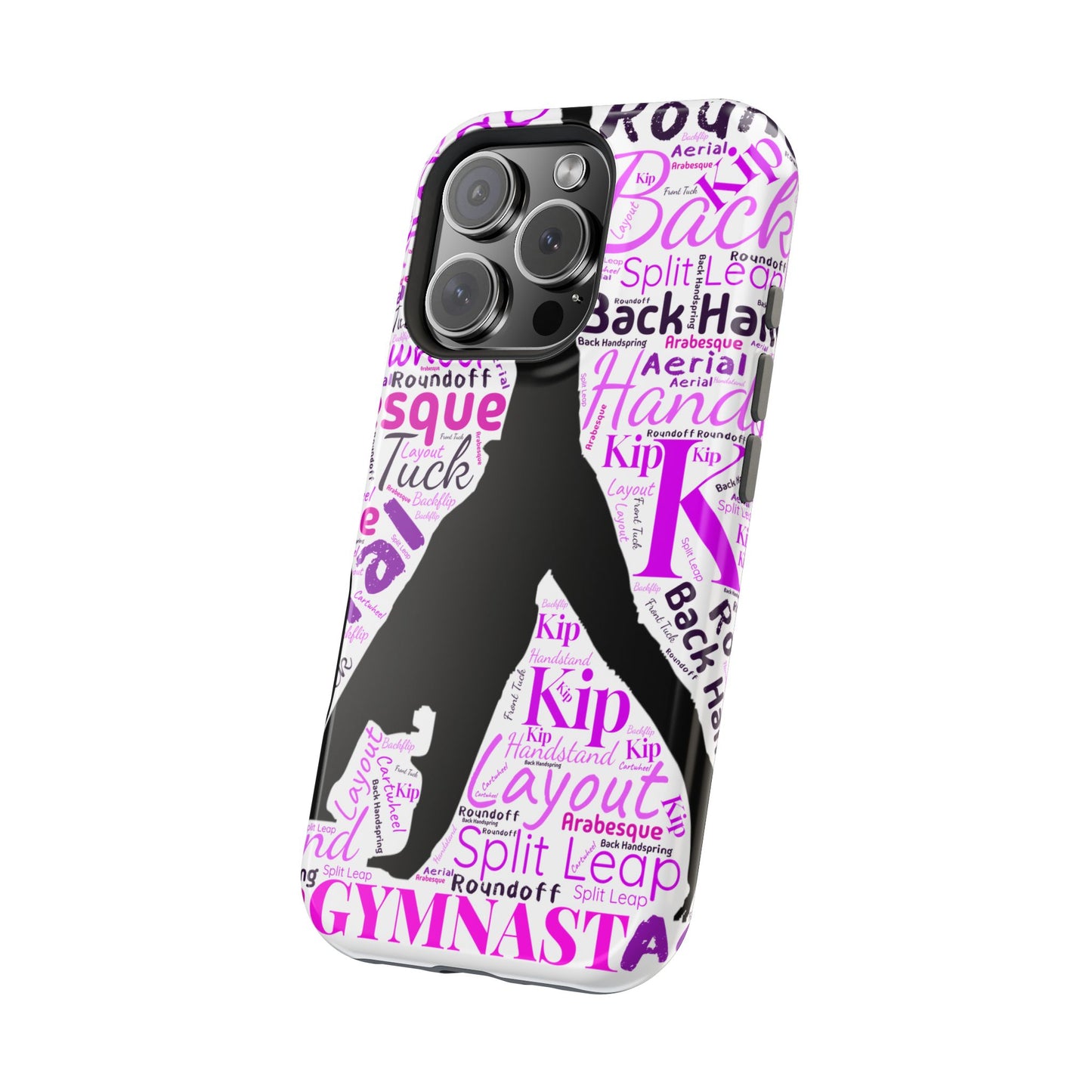 Impact-Resistant MagSafe Phone Case for Gymnasts (iPhone 13-17)  | Gymnast Design, Durable Protection