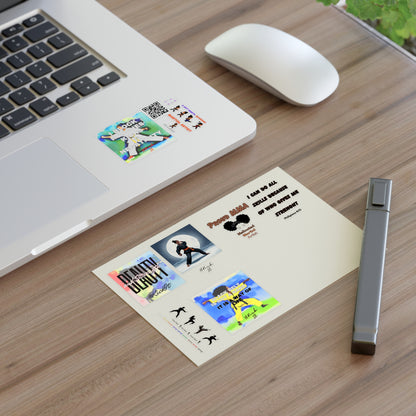 E & A Karate Sticker Sheets
