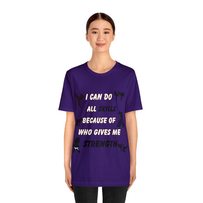 (Karate) My Strength Unisex Jersey Short Sleeve Tee