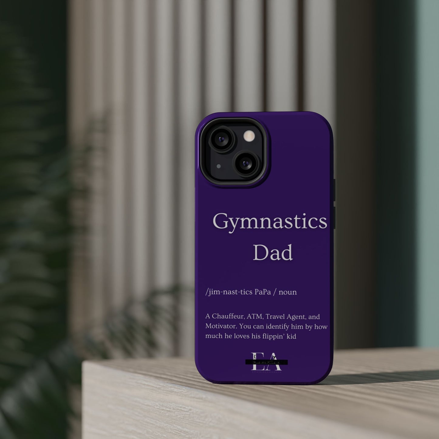 Gymnastics Dad MagSafe Tough Case (all iPhone 13 & Newer)
