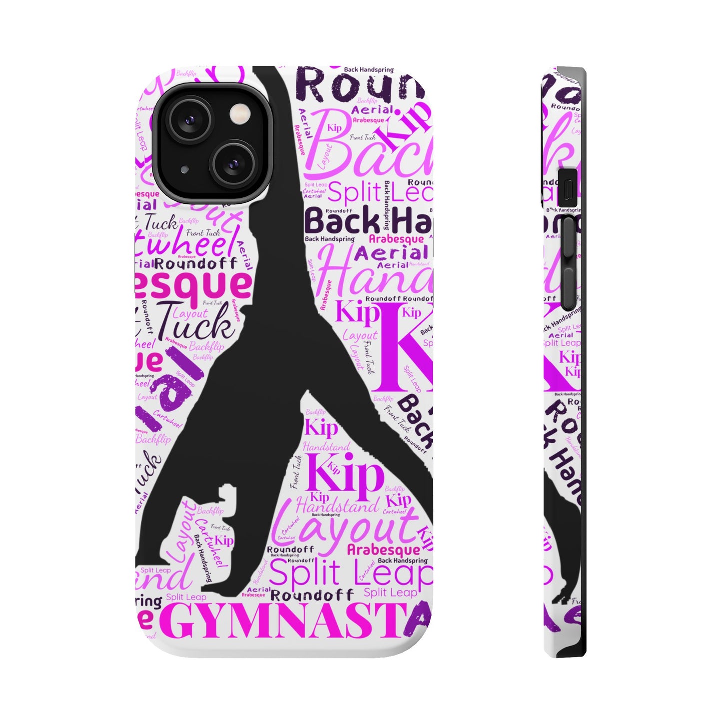 Impact-Resistant MagSafe Phone Case for Gymnasts (iPhone 13-17)  | Gymnast Design, Durable Protection