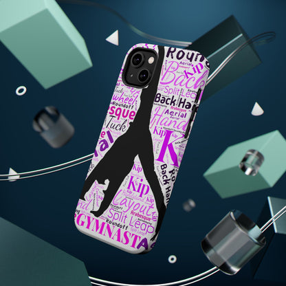 Impact-Resistant MagSafe Phone Case for Gymnasts (iPhone 13-17)  | Gymnast Design, Durable Protection