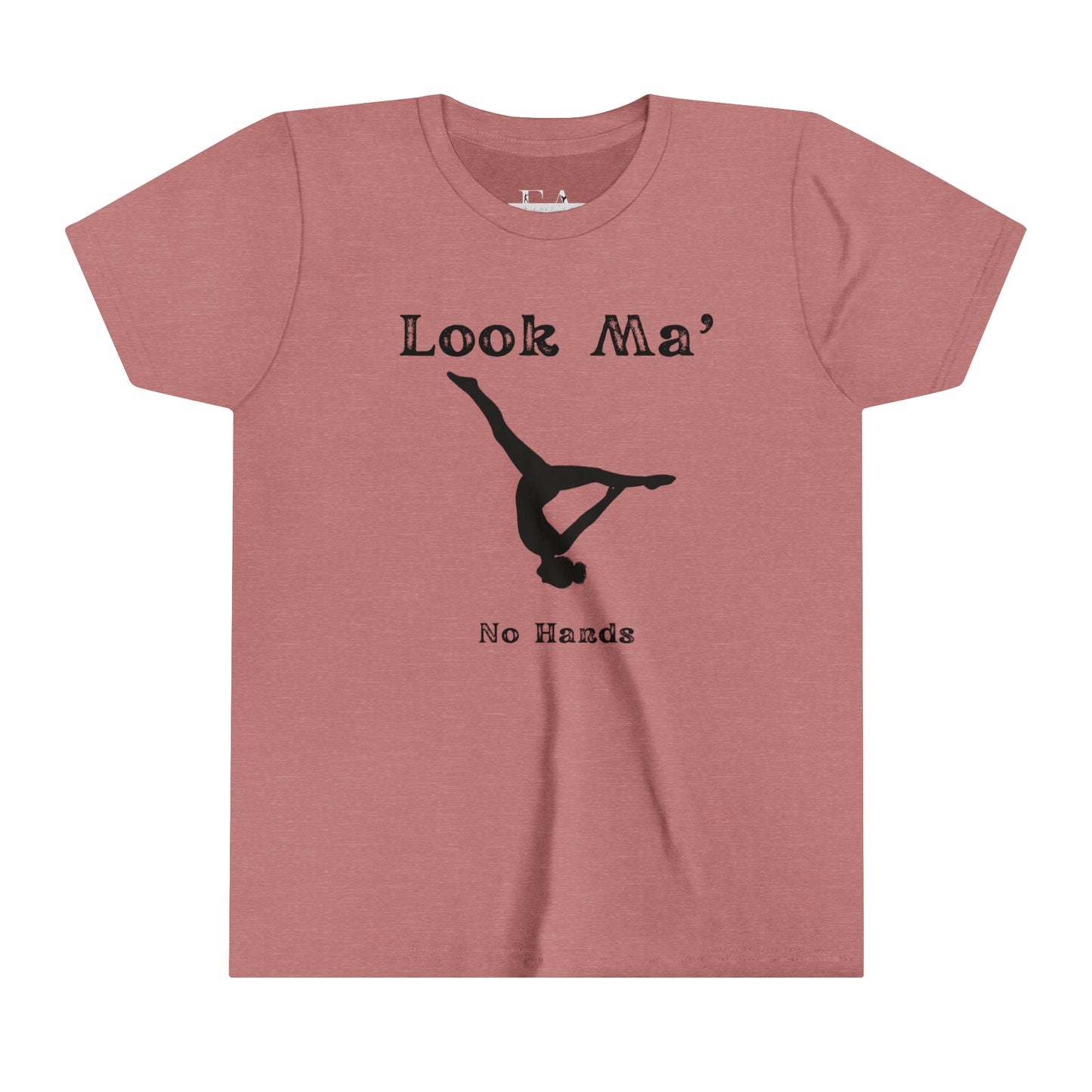 Look Ma No Hands (Gymnast Aerial) Youth Short Sleeve Tee