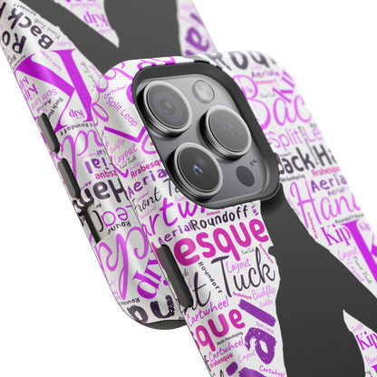 Impact-Resistant MagSafe Phone Case for Gymnasts (iPhone 13-17)  | Gymnast Design, Durable Protection