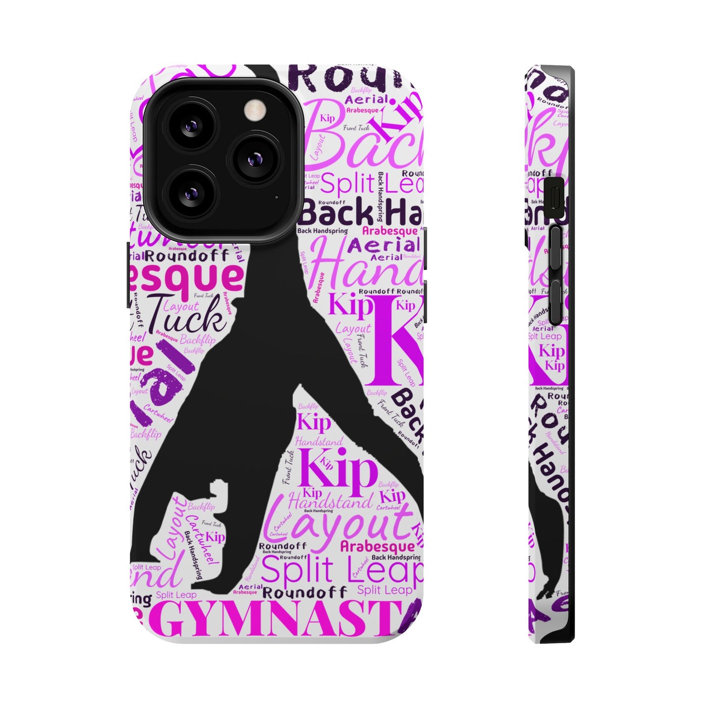 Impact-Resistant MagSafe Phone Case for Gymnasts (iPhone 13-17)  | Gymnast Design, Durable Protection