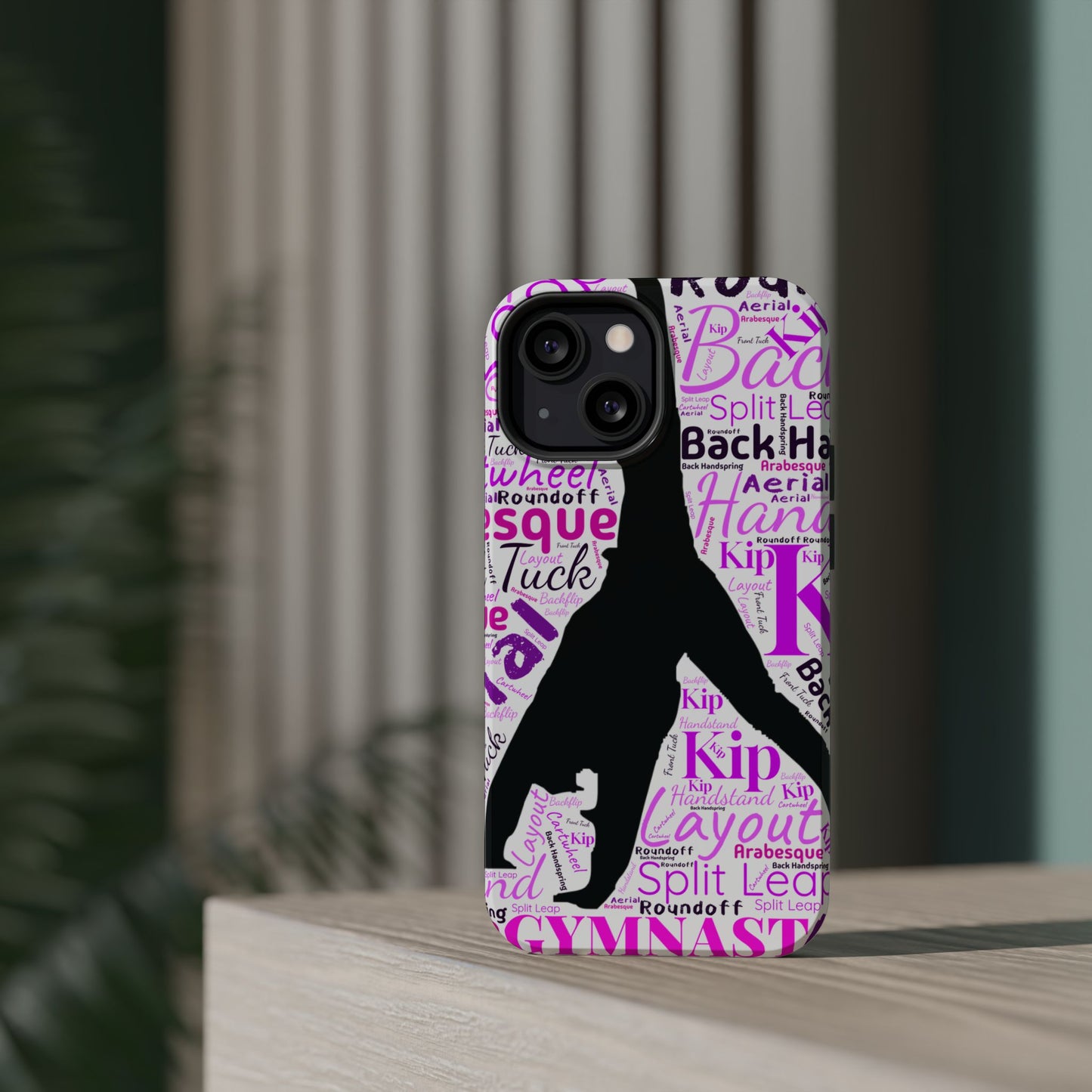 Impact-Resistant MagSafe Phone Case for Gymnasts (iPhone 13-17)  | Gymnast Design, Durable Protection