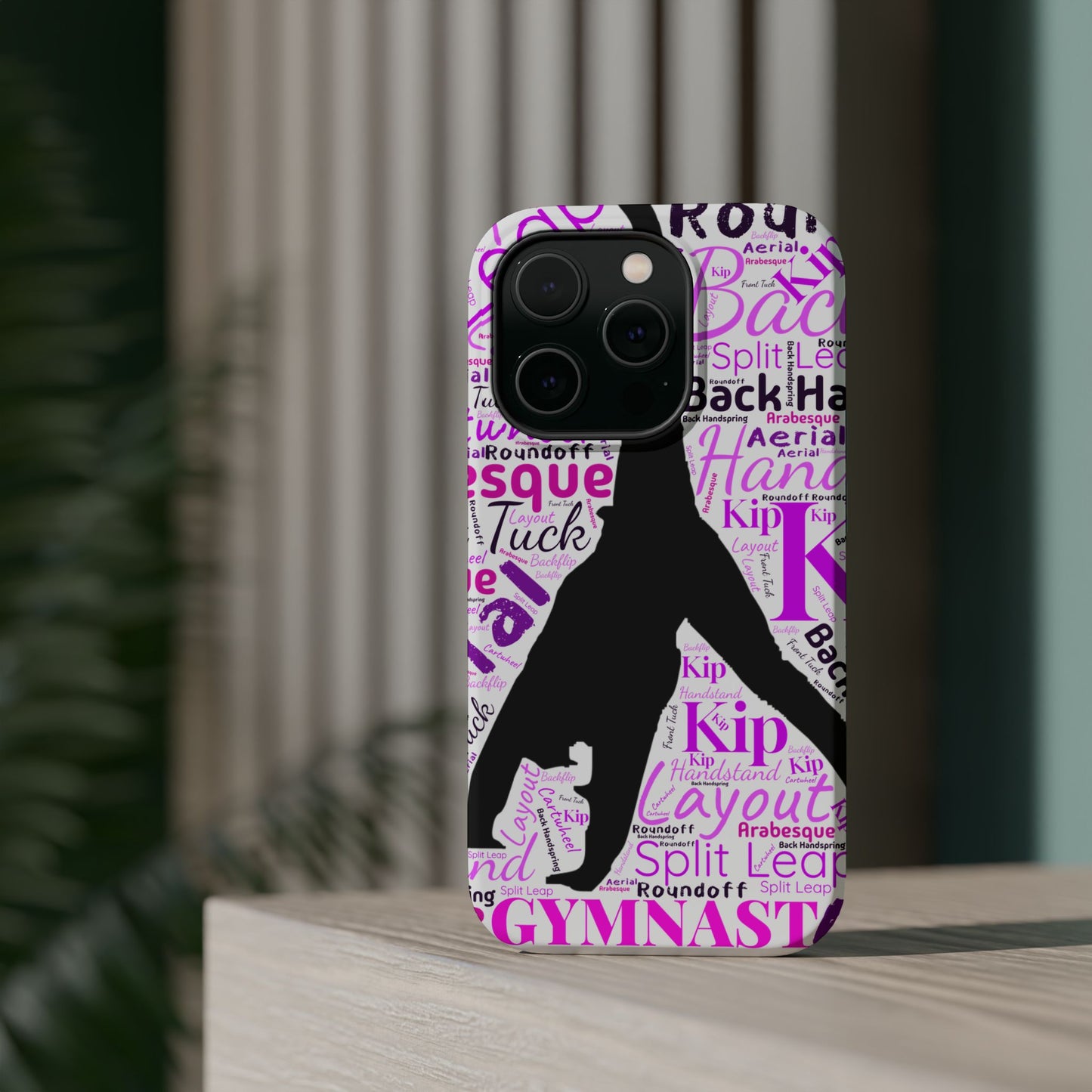 Impact-Resistant MagSafe Phone Case for Gymnasts (iPhone 13-17)  | Gymnast Design, Durable Protection