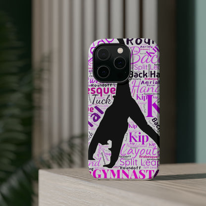 Impact-Resistant MagSafe Phone Case for Gymnasts (iPhone 13-17)  | Gymnast Design, Durable Protection