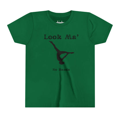 Look Ma No Hands (Gymnast Aerial) Youth Short Sleeve Tee