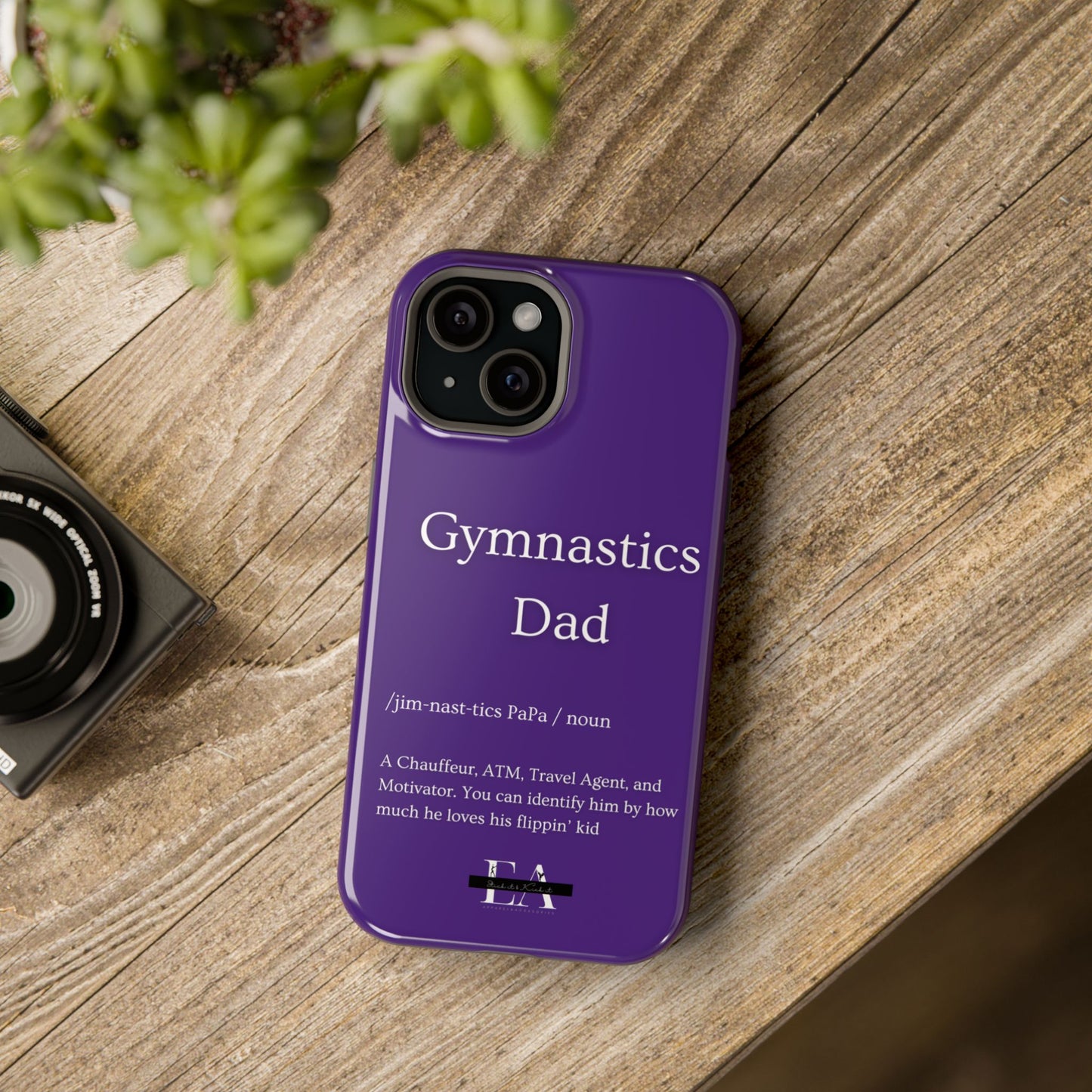 Gymnastics Dad MagSafe Tough Case (all iPhone 13 & Newer)